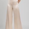 L'AGENCE Gavin Wide Leg Pant In Pearl | Bottoms