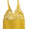 GENTRYPORTOFINO Woven Leather Bag In Cedro | Bags