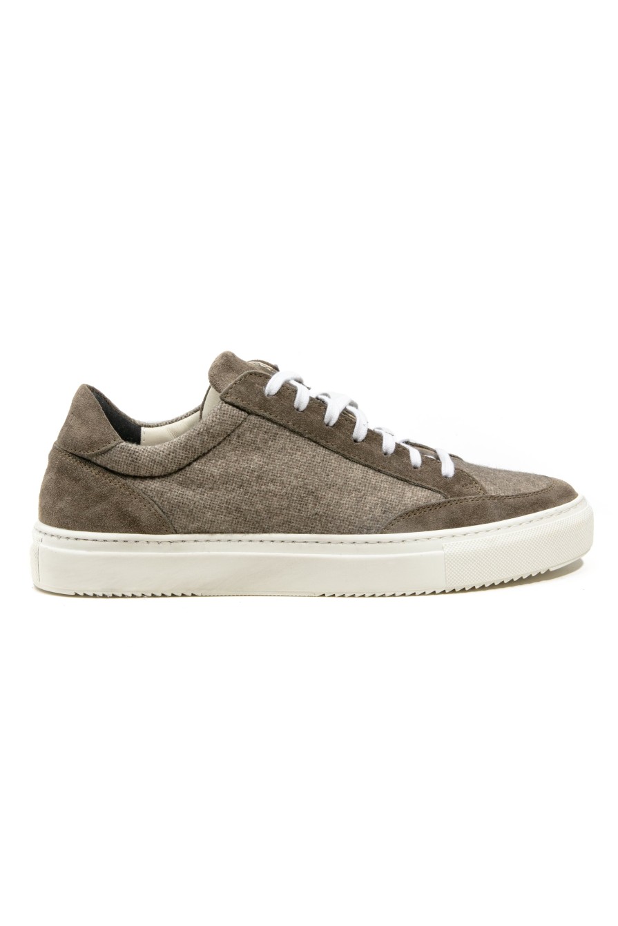 AVANT TOI Cashmere Wool Net Fabric Sneaker In 4 Seasons | Sneakers