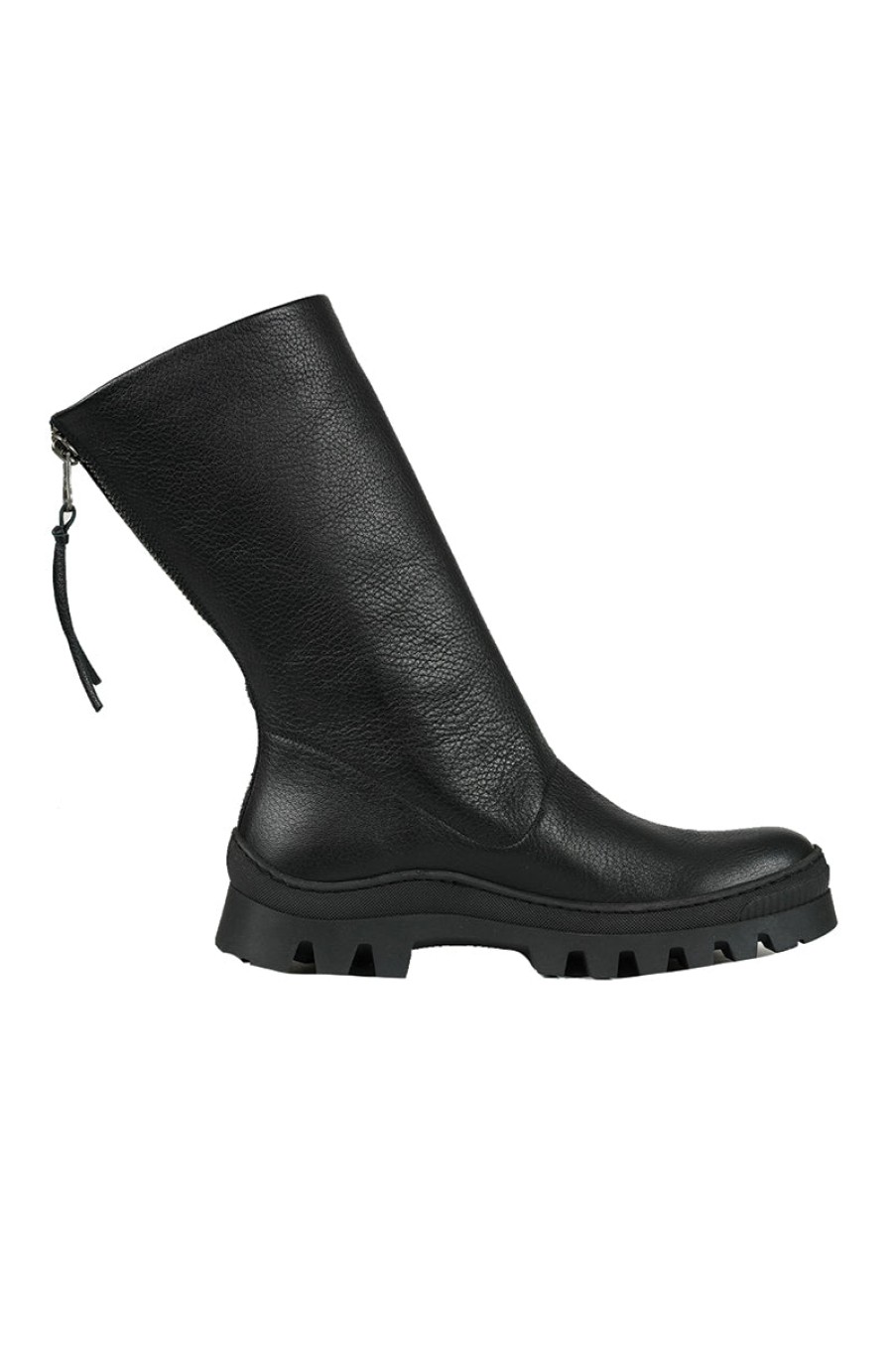 HENRY BEGUELIN Low Boot In Cervo Nero | Henry Beguelin - T. Boutique | Boots