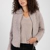 FABIANA FILIPPI Boucle Bomber Jacket In Nocciola And Pepe | Jackets & Coats