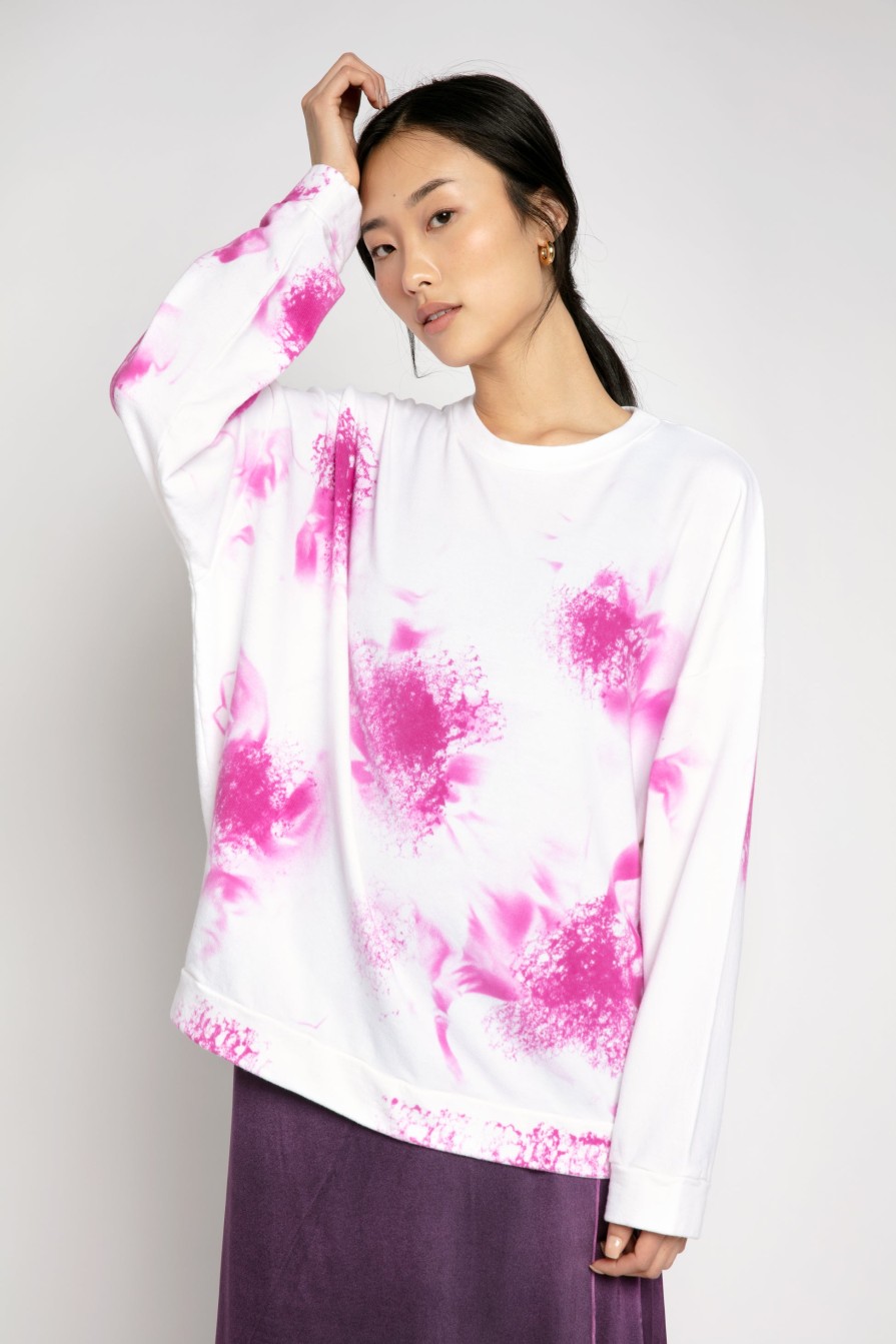 AVANT TOI Sweatshirt In Anemone | Loungewear