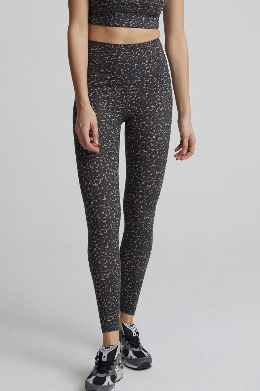 VARLEY Buy High Rise Legging 25 In Cluster Leopard | Varley - T. Boutique | Bottoms