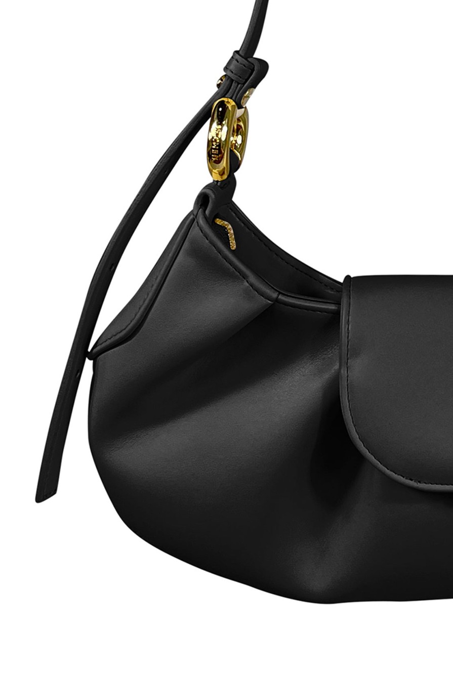 THEMOIRè Mimesi Vegan Shoulder Bag In Black | Bags