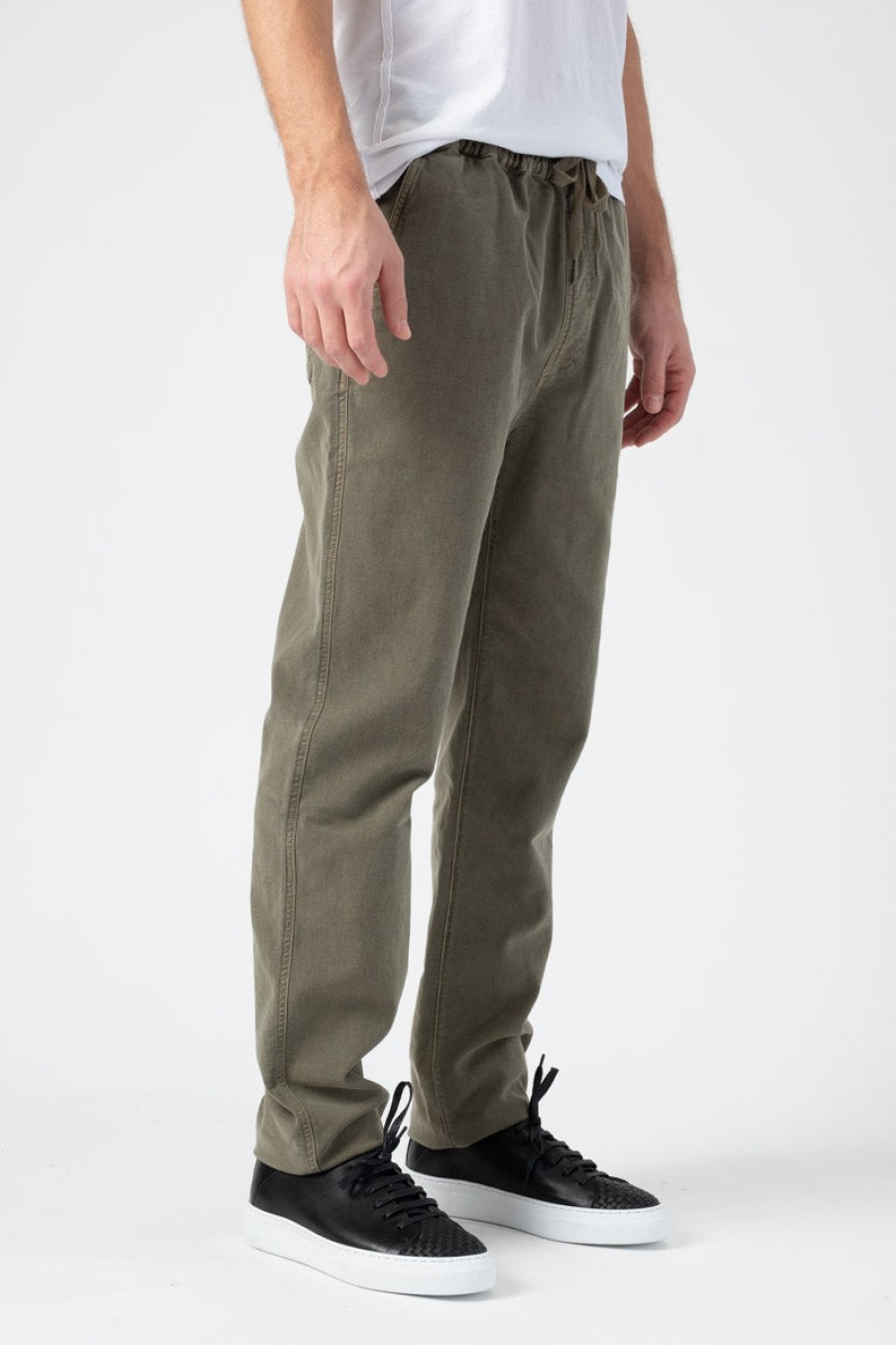 FRAME Drawstring Pant In Army | Frame - T. Boutique | Bottoms