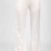 AVANT TOI Hand-Painted Silk Pant In Bianco | Bottoms