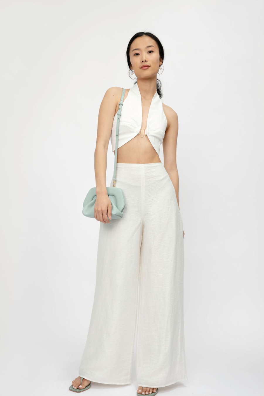 CULT GAIA Kora Pant In Off White | Bottoms