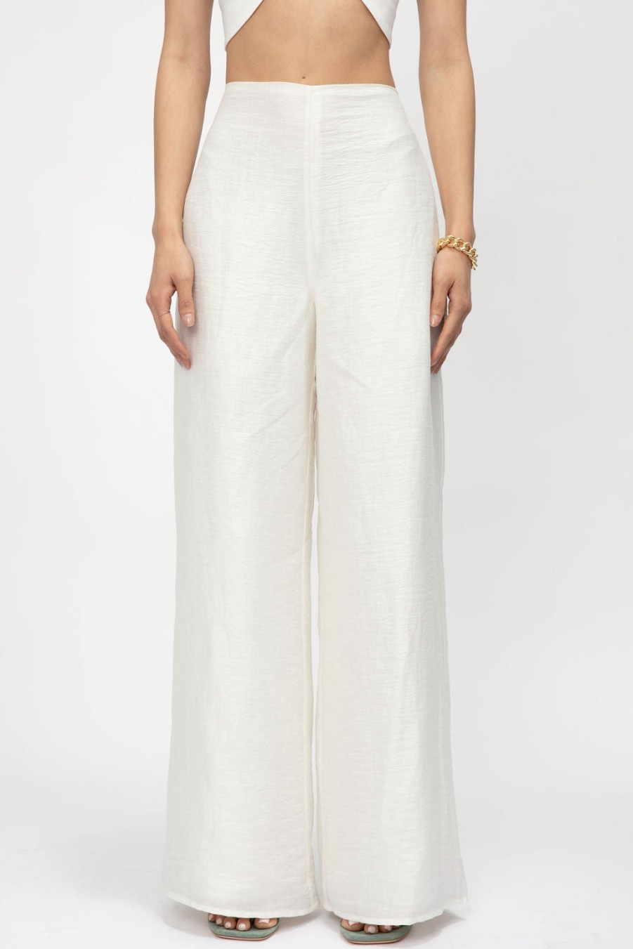 CULT GAIA Kora Pant In Off White | Bottoms