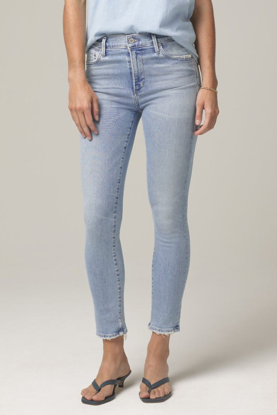 CITIZENS OF HUMANITY Rocket Crop Mid Skinny In Soft Fade | Citizens Of Humanity - T. Boutique | Bottoms