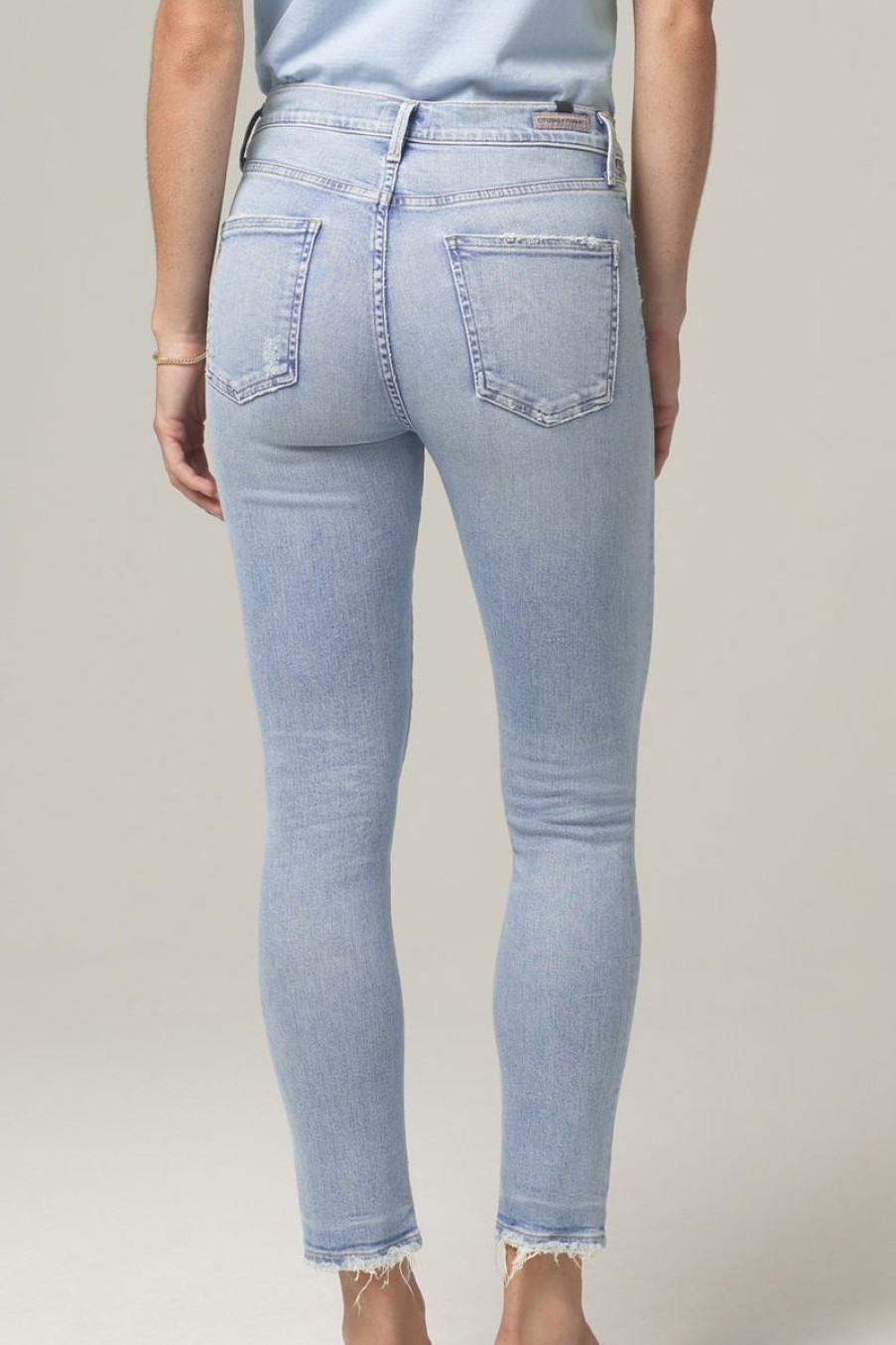 CITIZENS OF HUMANITY Rocket Crop Mid Skinny In Soft Fade | Citizens Of Humanity - T. Boutique | Bottoms