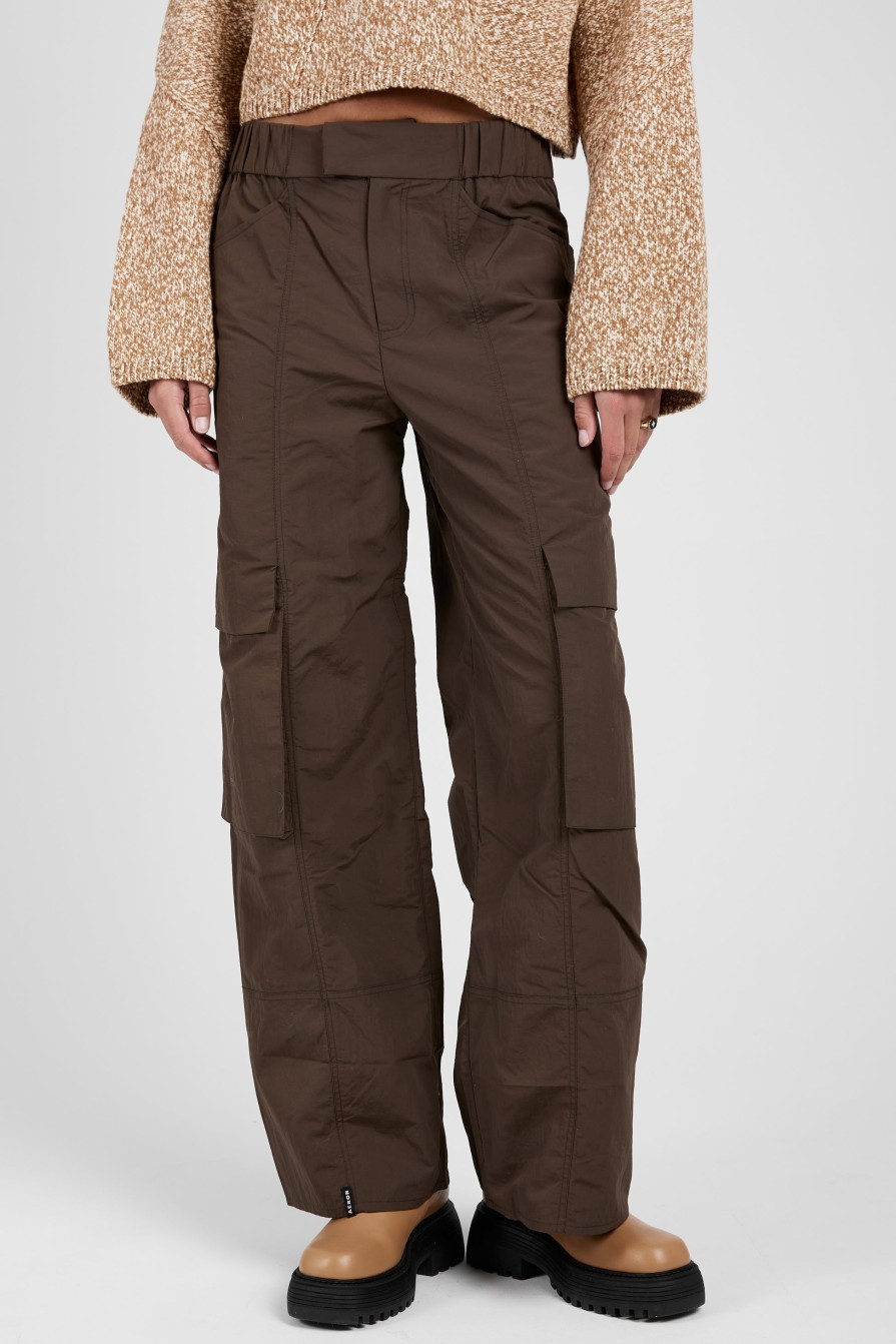 AERON Millais Cargo Pant In Dark Chocolate | Bottoms