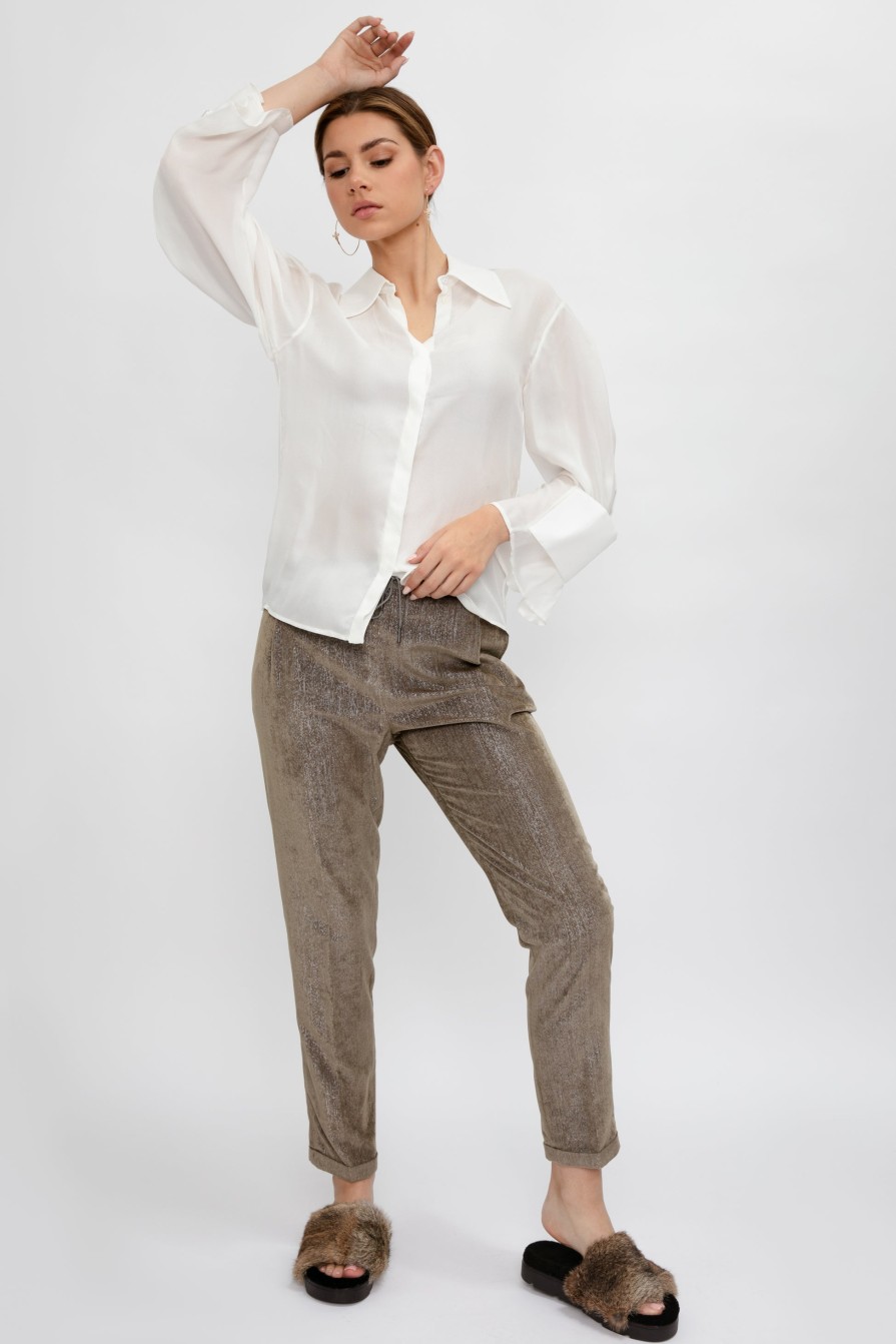 FABIANA FILIPPI Trouser Pant In Noce | Bottoms