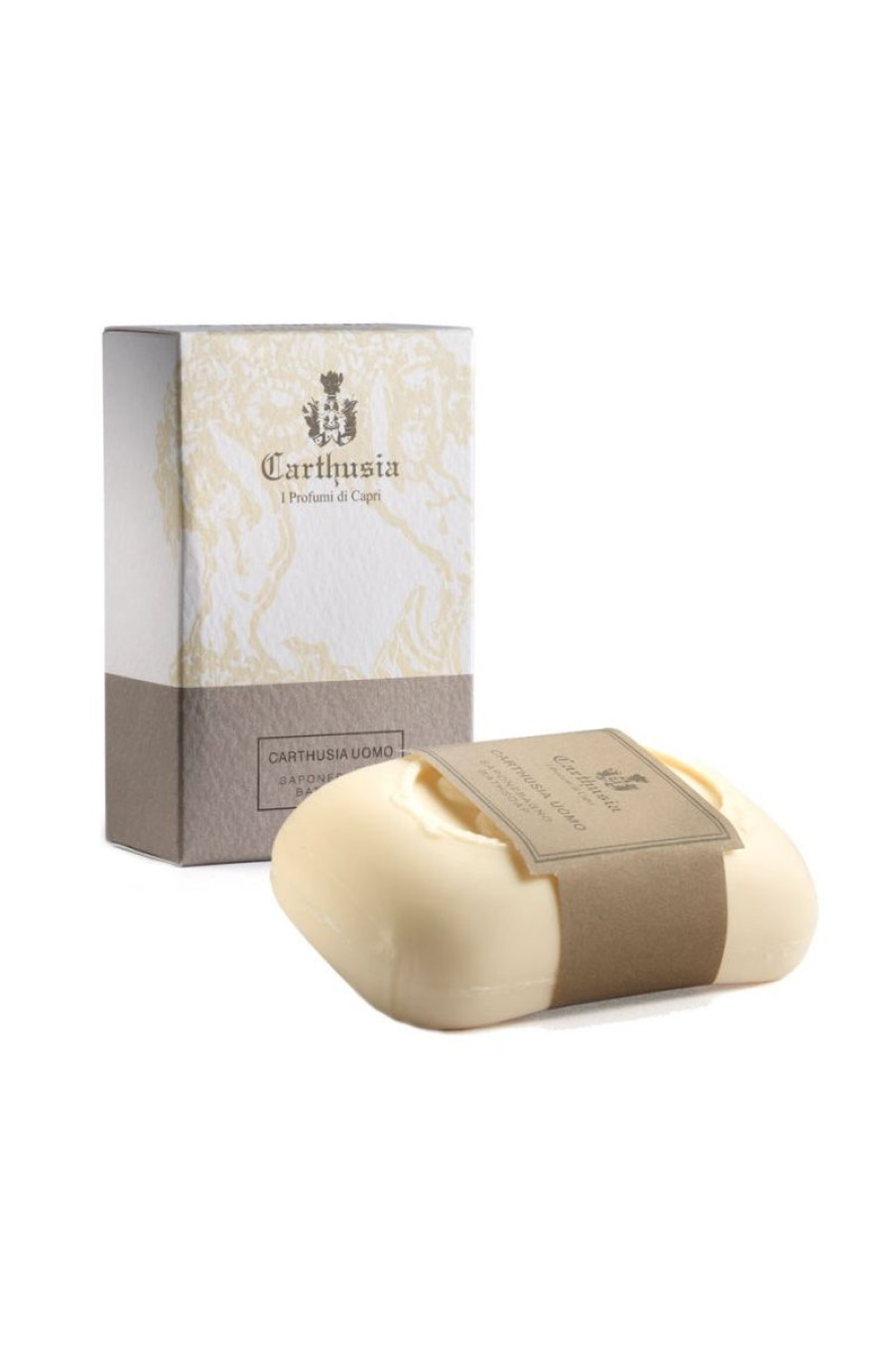 CARTHUSIA Carthusia Uomo Solid Soap | Carthusia - T. Boutique | Fragrance & Skin