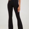 SABLYN Bailey Pintuck Flare Legging In Black | Bottoms