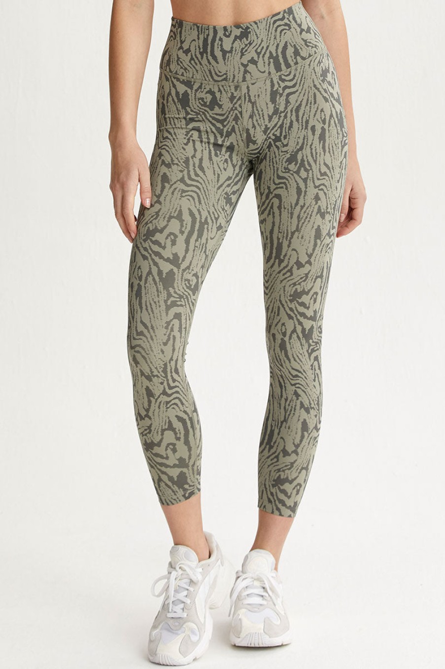 VARLEY Luna Legging In Distorted Grain | Varley - T. Boutique | Bottoms