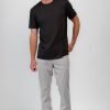 COTTON CITIZEN Classic Crewneck T-Shirt In Charcoal | Tops