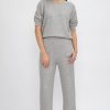 NSF Delilah A-Line Pant In Heather Grey | Bottoms