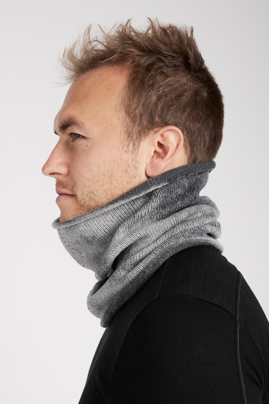 TRANSIT Wool Scarf In Charcoal | Scarves