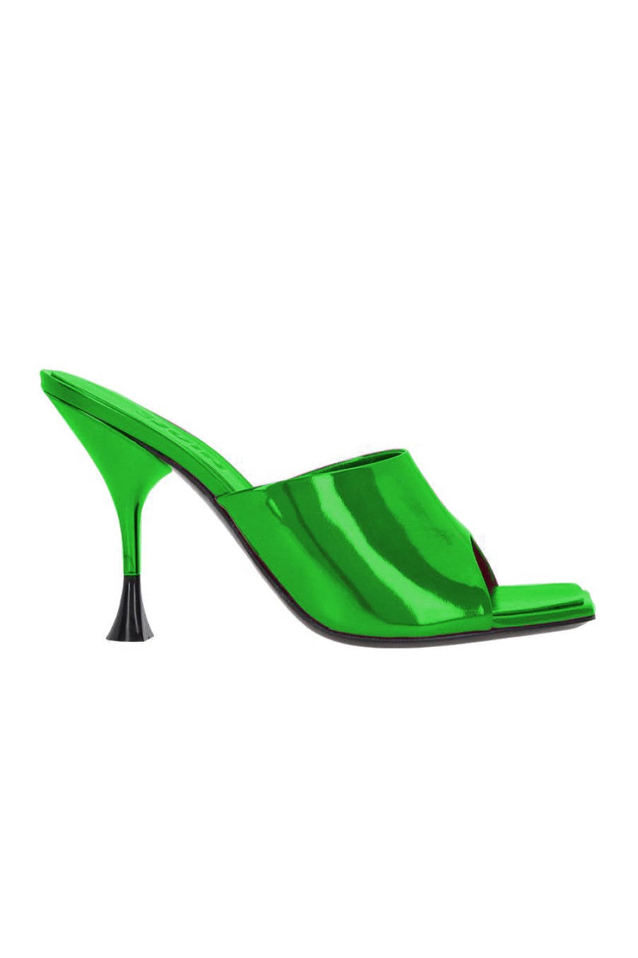 3JUIN Asia Vegas Heels In Emerald | Heels