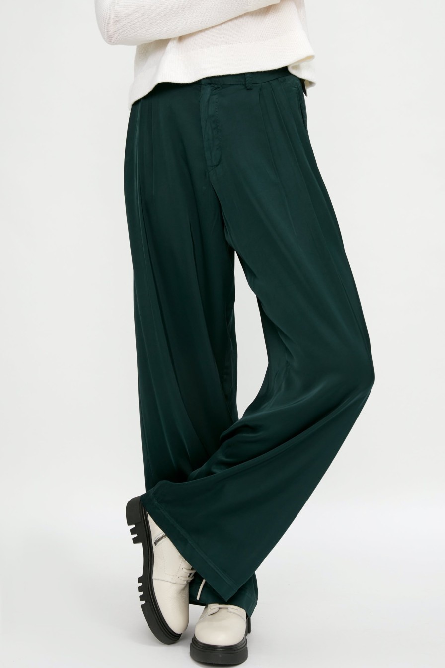 TANDEM Trouser Pant In Emerald | Bottoms