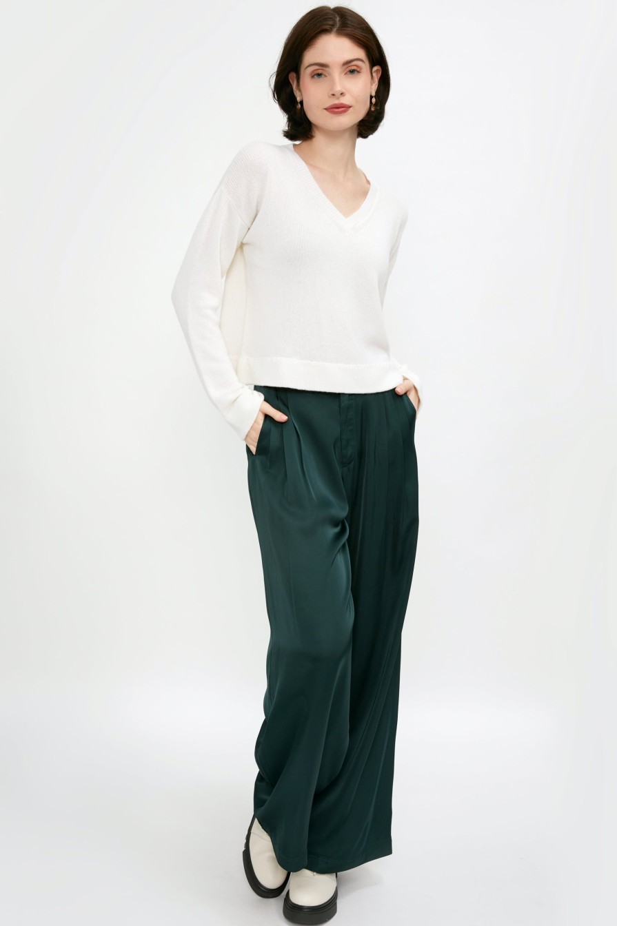 TANDEM Trouser Pant In Emerald | Bottoms