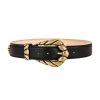 IRO Embelly Leather Belt In Black | Belts