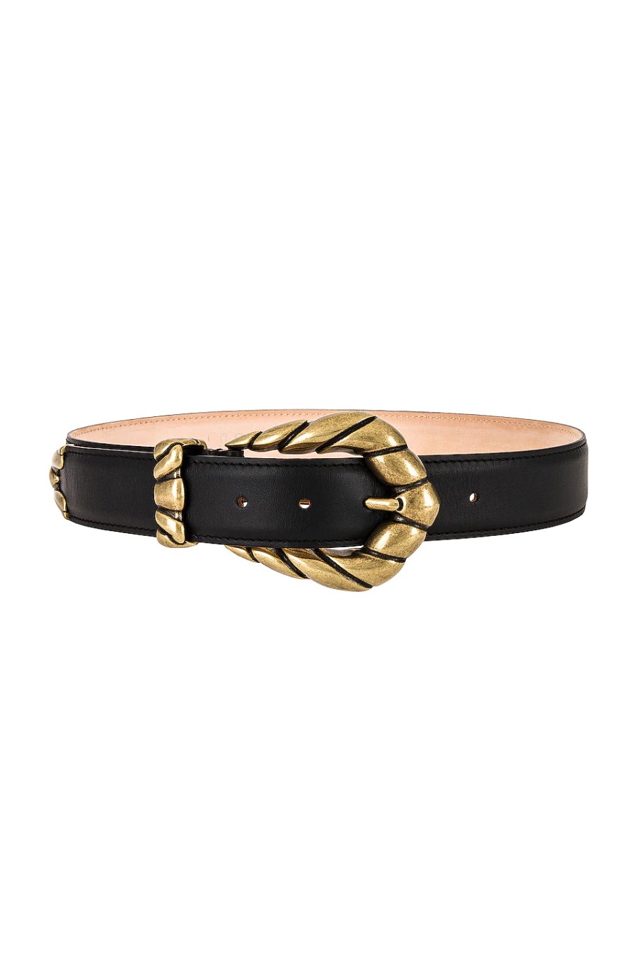 IRO Embelly Leather Belt In Black | Belts