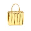 THEMOIRè Aria Laminated Bag In Gold | Bags