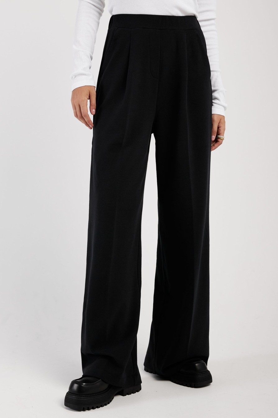 MAX MARA LEISURE Canter Jersey Pant In Black | Bottoms