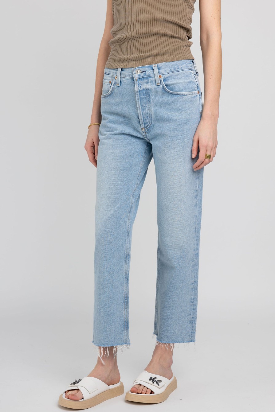 CITIZENS OF HUMANITY Florence Wide Leg Straight Jean In Scout | Bottoms