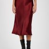 MAX MARA LEISURE Alessio Skirt In Brick Red | Bottoms