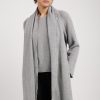 PRIVATE 0204 Cashmere Scarf In Heat Grey | Soft & Luxurious | T. Boutique | Scarves