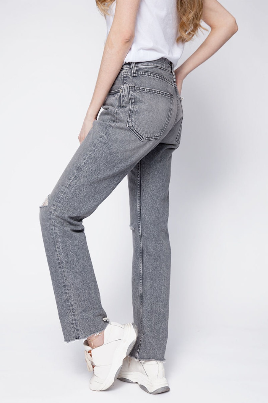 RAG & BONE Rosa Mid-Rise Boyfriend Jean In Zeus | Rag & Bone - T. Boutique | Bottoms