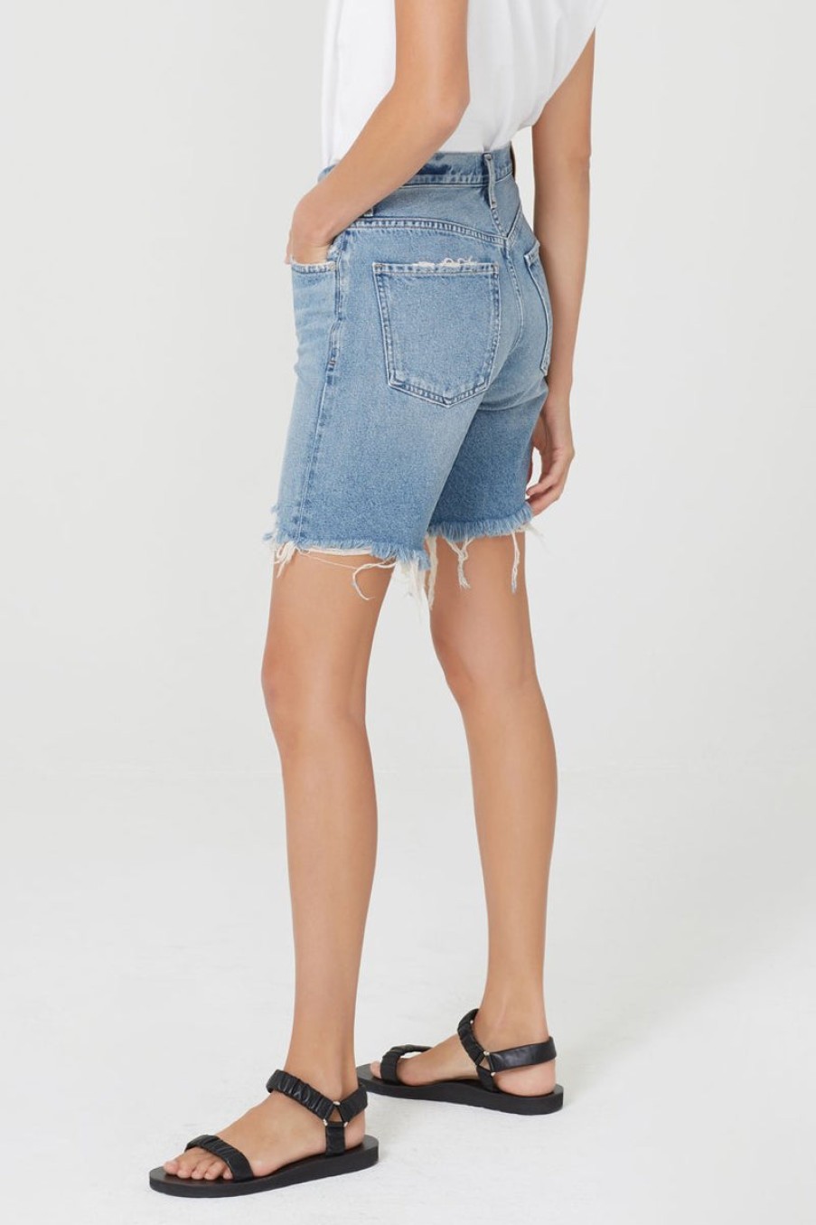 CITIZEN OF HUMANITY Camilla Frayed Hem Short In Vanja | Citizen Of Humanity - T. Boutique | Bottoms