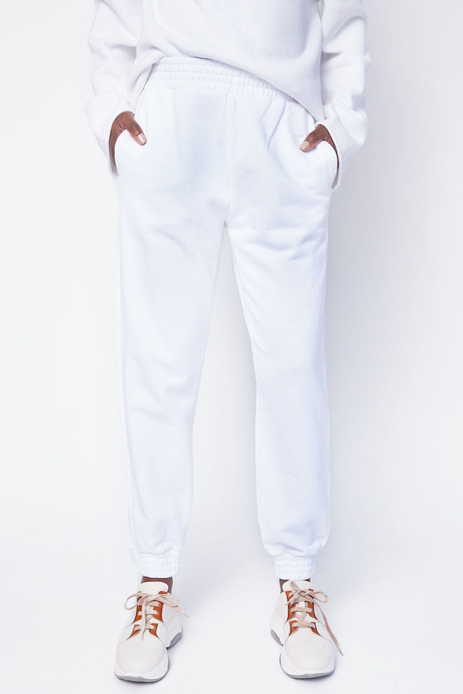 RTA Shop Sydney Sweatpants In White | Rta - T. Boutique | Bottoms