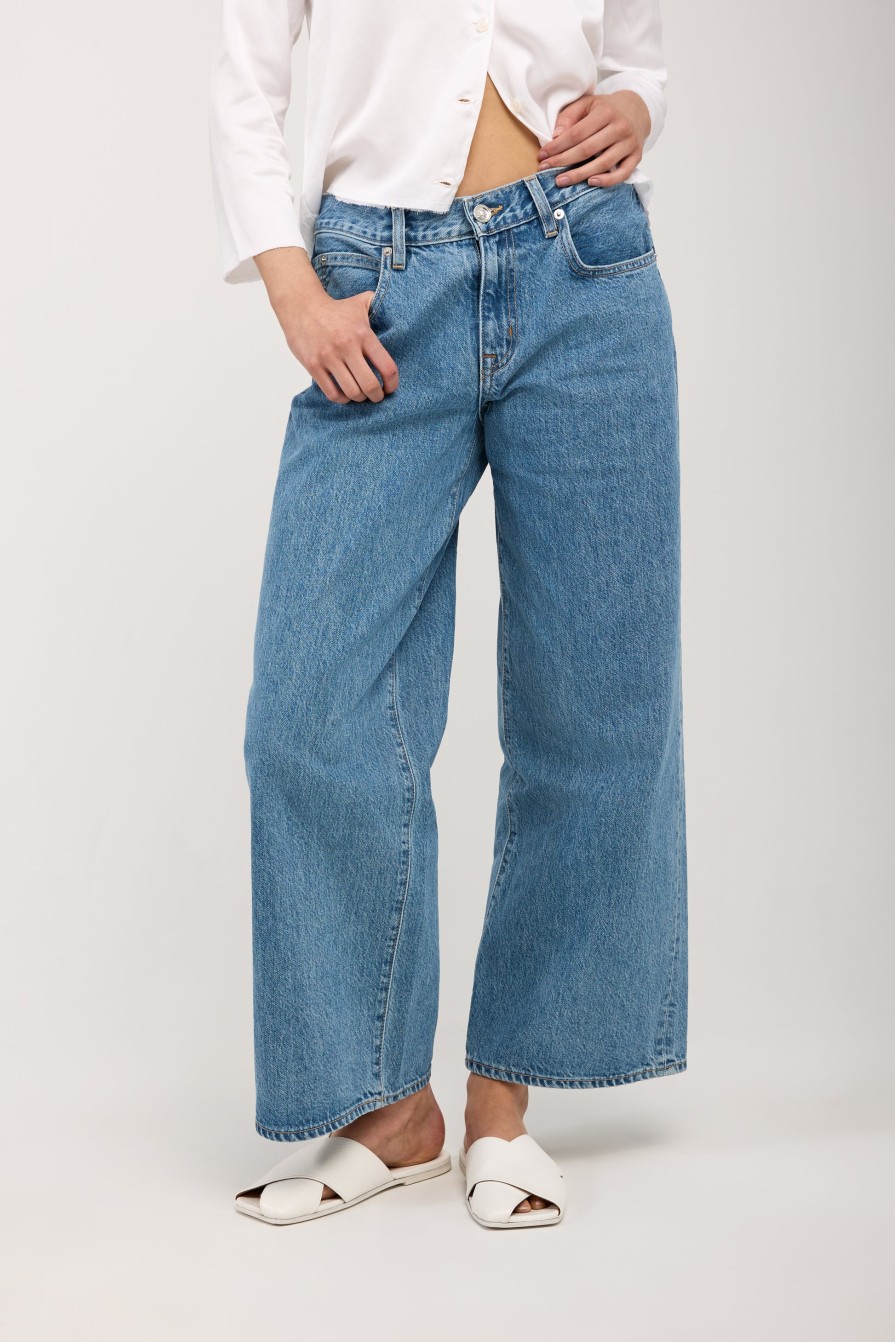 SLVRLAKE Mica Crop Jean In Killing Time | Bottoms