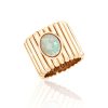 L.A. STEIN Ethiopian Opal Fluted Ring In 18K Yellow Gold | Jewelry