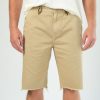 FRAME Men'S Raw Hem Short In Khaki | Frame - T. Boutique | Bottoms