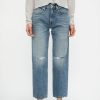 SLVRLAKE Sophie Crop Jean In Badlands | Bottoms