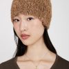 TANDEM Tandem Boucle Hat In Camel | Hats