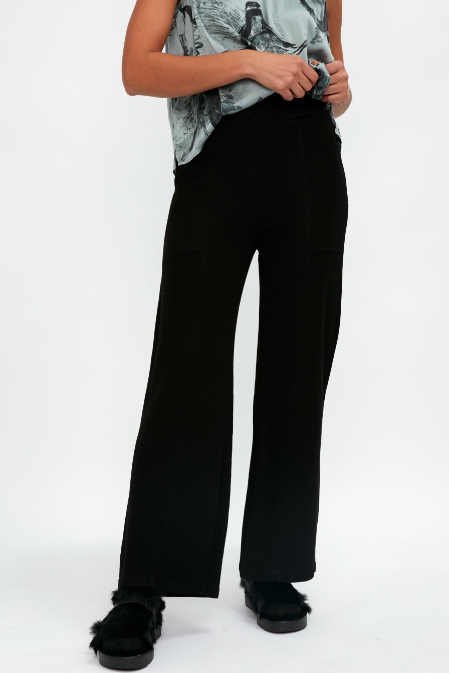 TANDEM Straight Leg Pant In Black | Bottoms