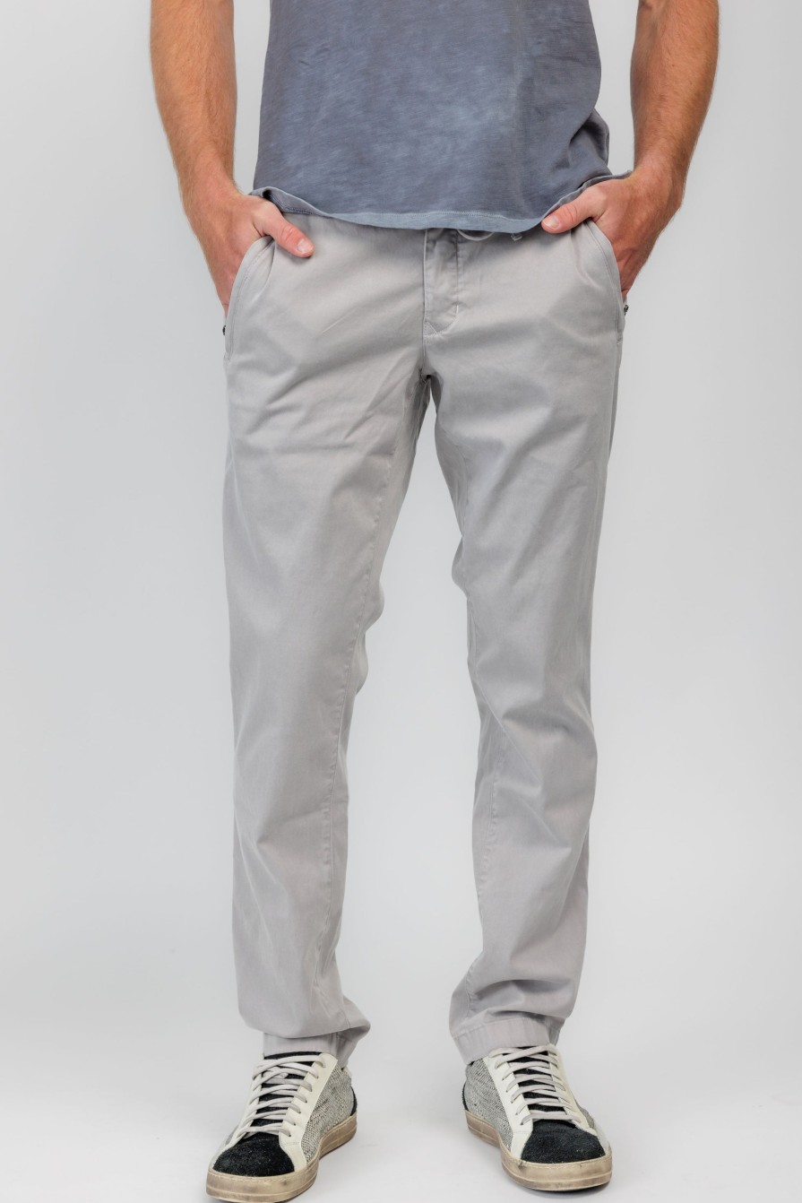 COTTON CITIZEN Simon Pant In Silver | Bottoms