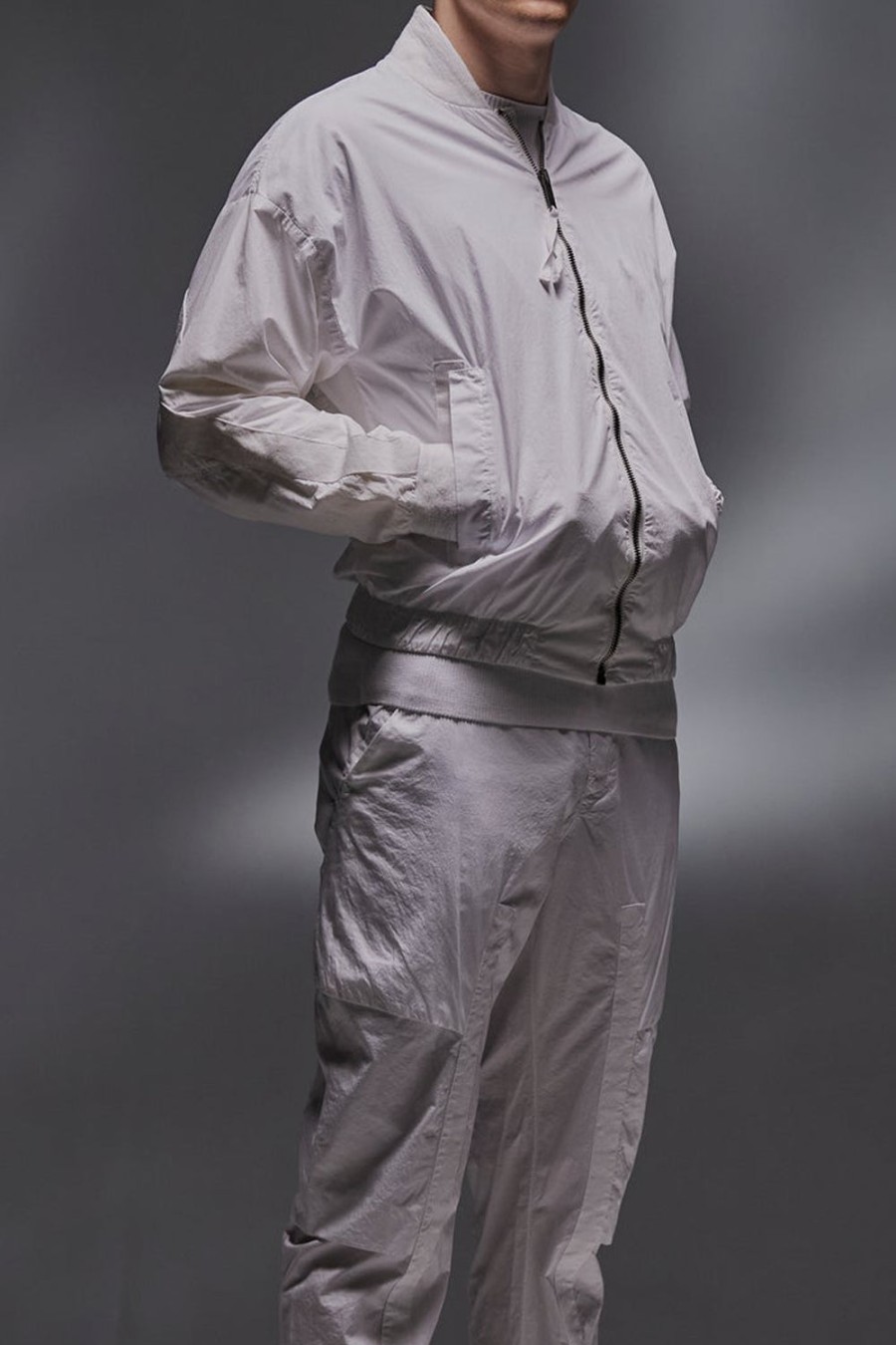 TRANSIT Linen Jacket In Ice | Tops