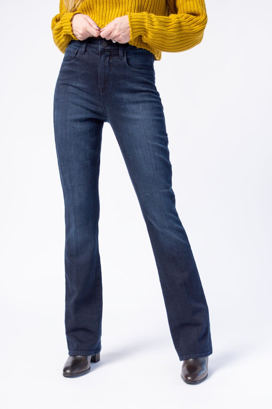 L'AGENCE Shop Oriana High Rise Jeans In Montero | L'Agence - T. Boutique | Bottoms