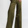 FRAME Le Palazzo Pant In Sateen Surplus | Bottoms