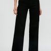 SLVRLAKE Grace High Waist Jean In Jet Black | Bottoms