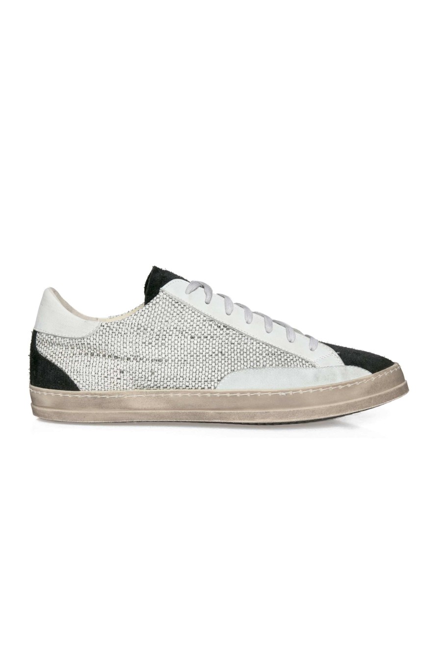 AVANT TOI Sneaker In Bianco And Lamina Nera | Sneakers