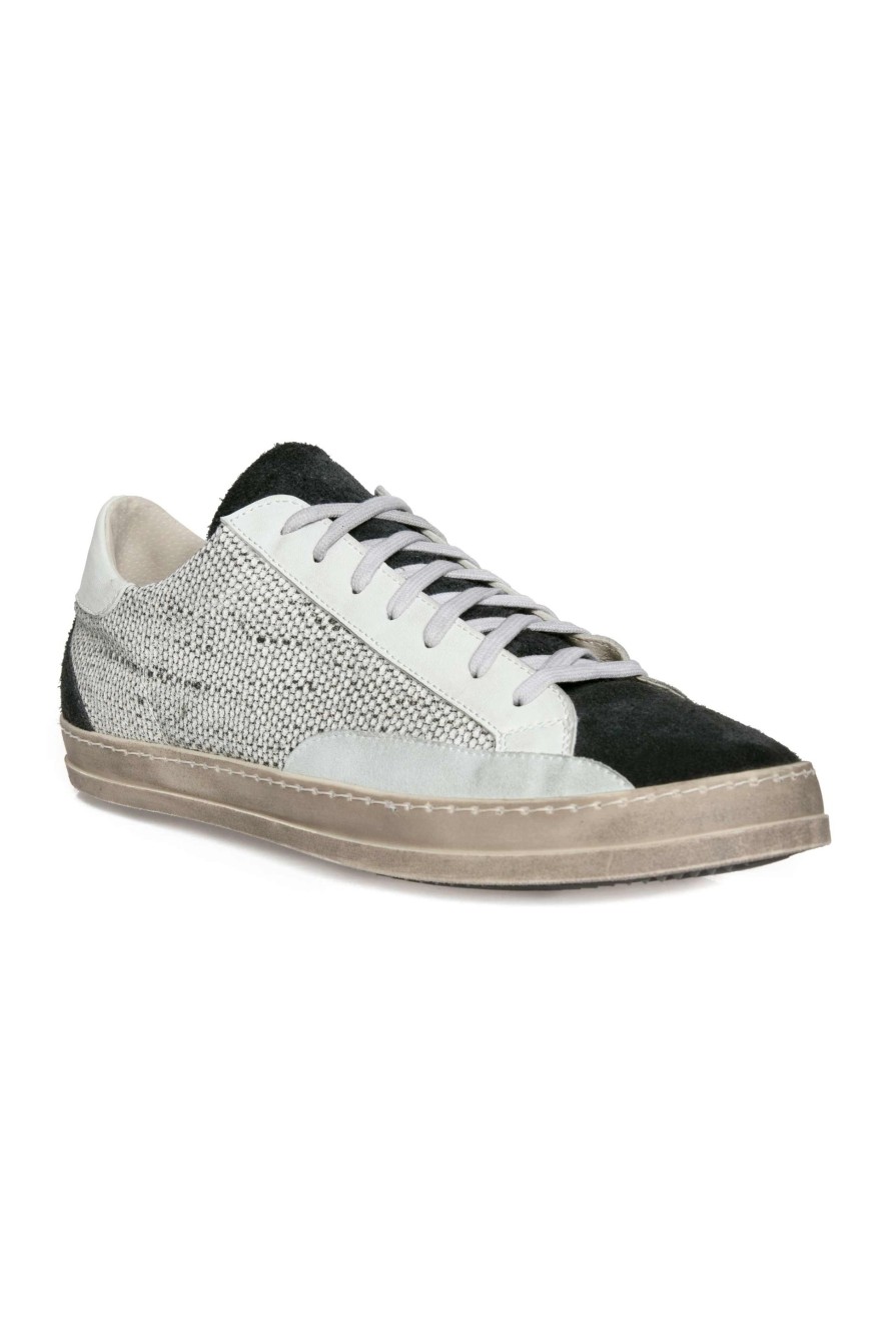 AVANT TOI Sneaker In Bianco And Lamina Nera | Sneakers