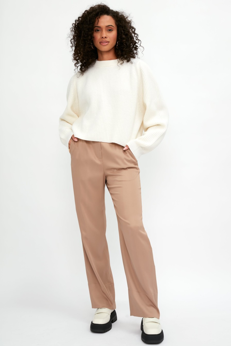 PESERICO Drawstring Pant In Sepia | Bottoms