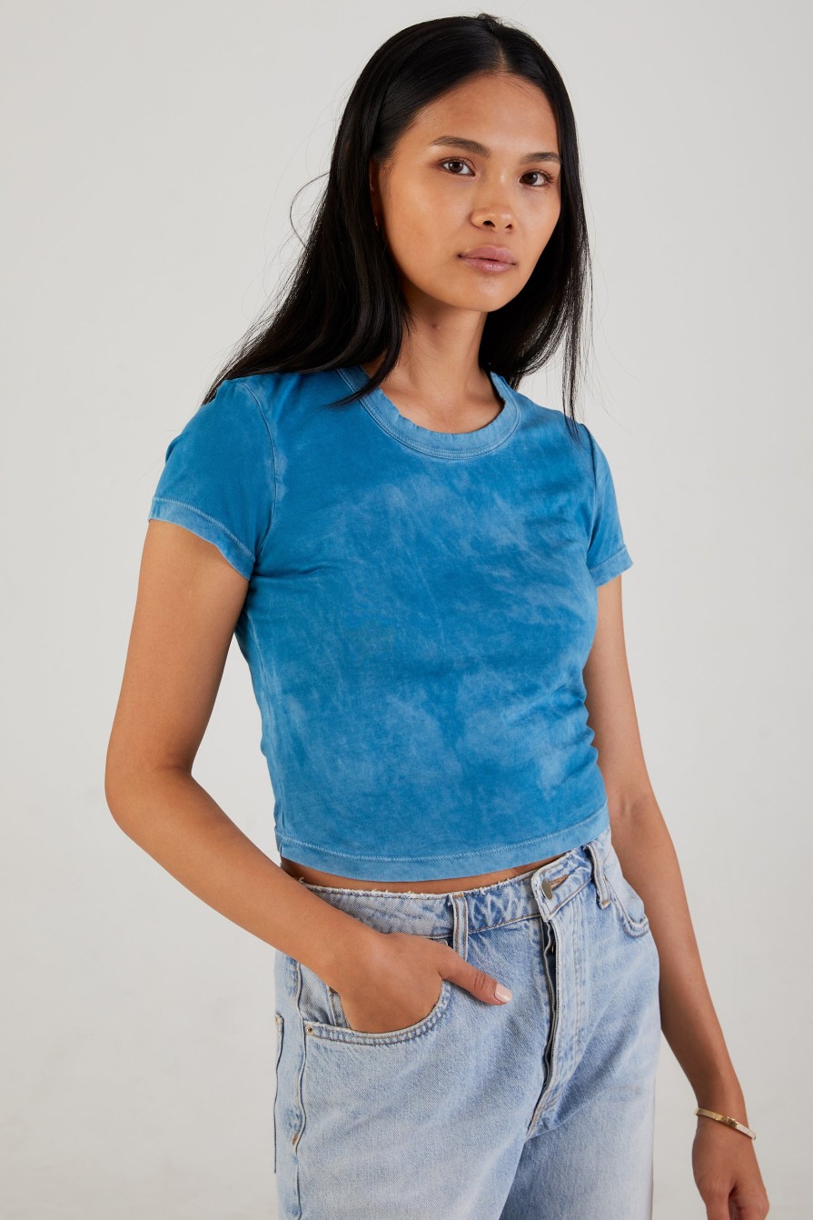 COTTON CITIZEN Standard Baby Tee In Vintage Sky Blue | Loungewear